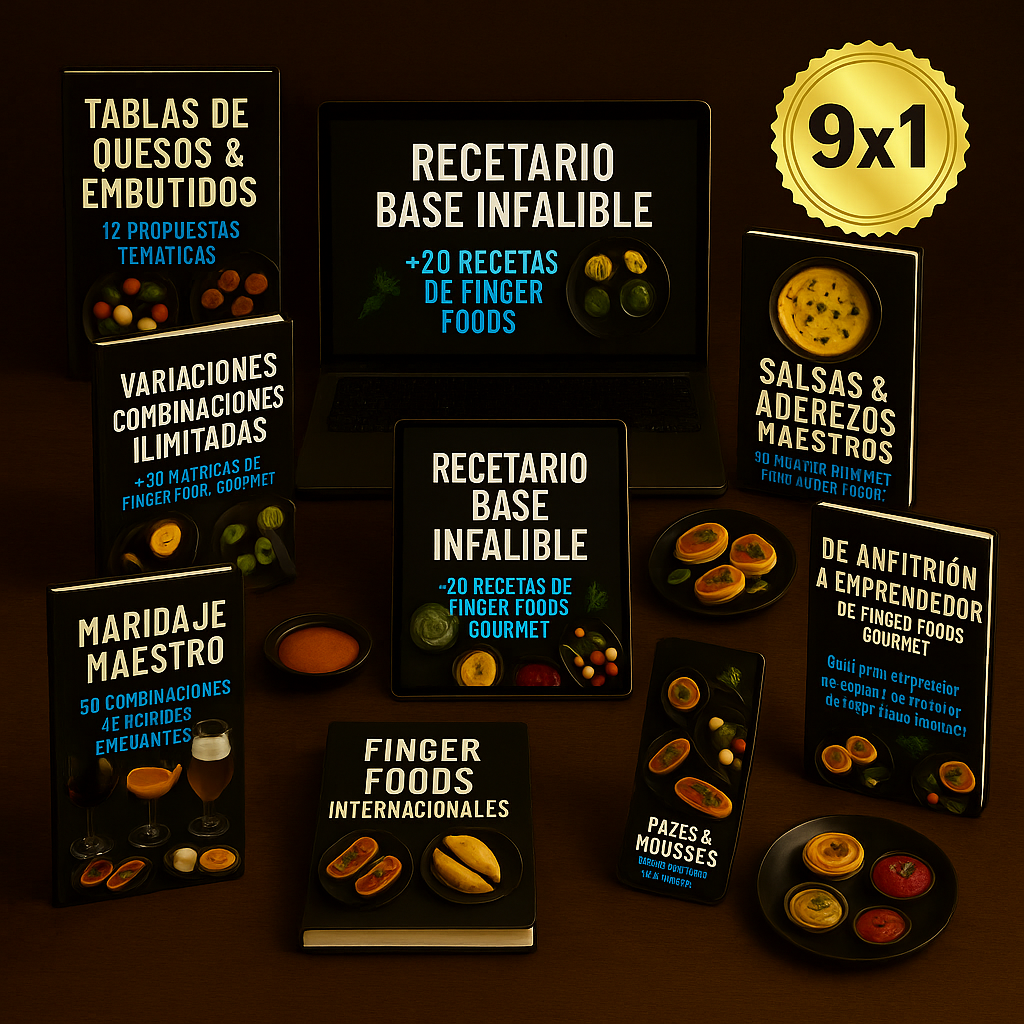 Finger Foods Gourmet 3x1 + 6